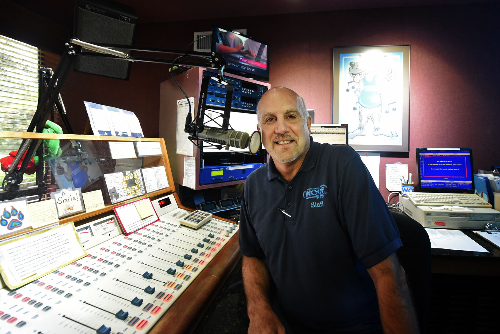 WOOF Radio DJ John Houston retiring